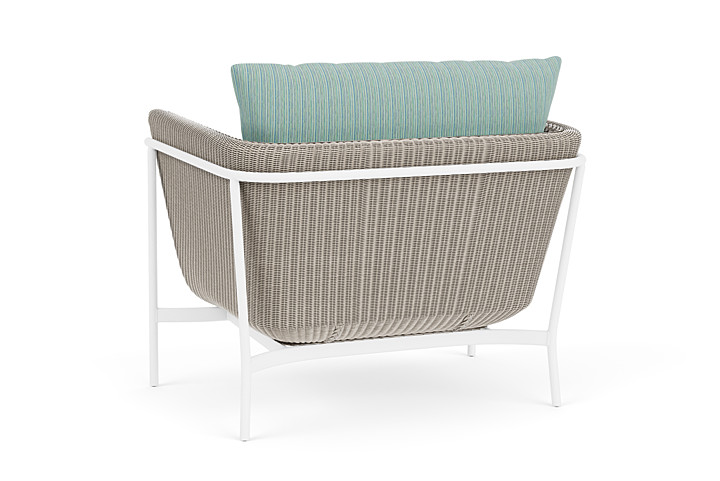 Lloyd Flanders™ Solstice Lounge Chair - Linen, Matte White