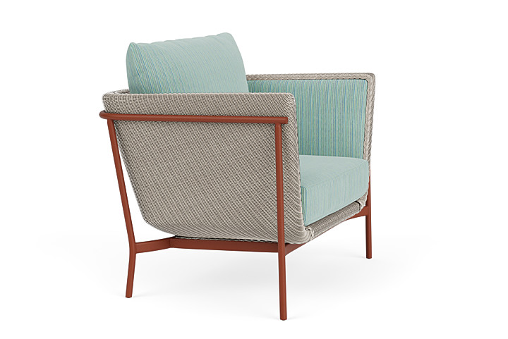 Lloyd Flanders™ Solstice Lounge Chair - Linen, Terracotta