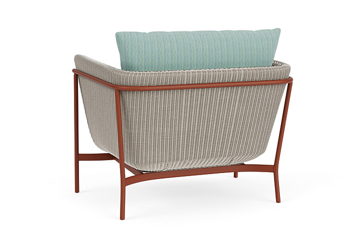 Lloyd Flanders™ Solstice Lounge Chair - Linen, Terracotta