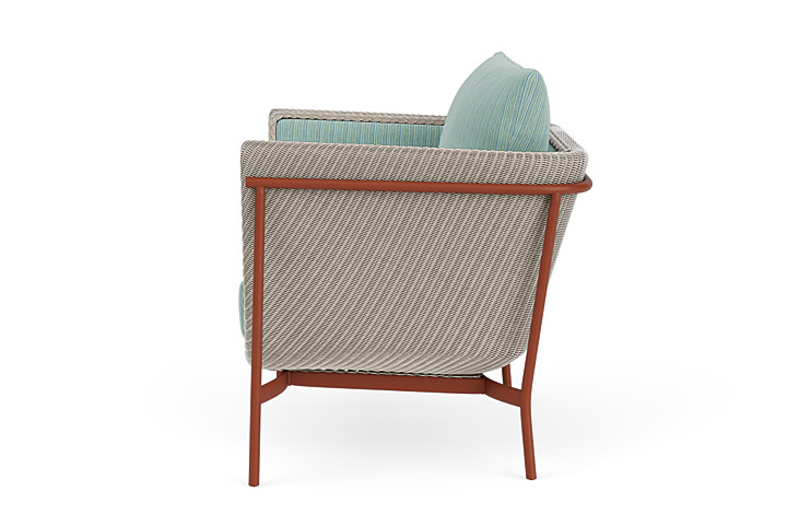 Lloyd Flanders™ Solstice Lounge Chair - Linen, Terracotta