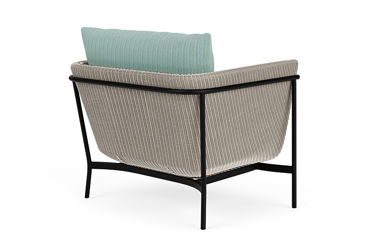 Lloyd Flanders™ Solstice Lounge Chair - Linen, Ebony