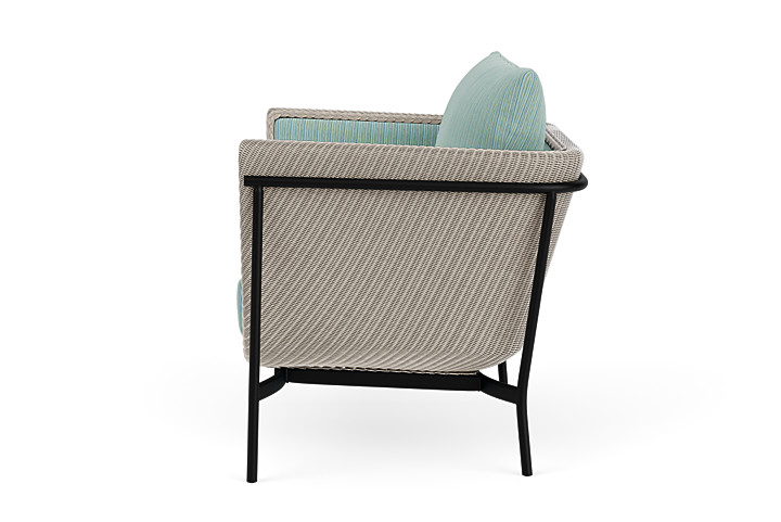 Lloyd Flanders™ Solstice Lounge Chair - Linen, Ebony