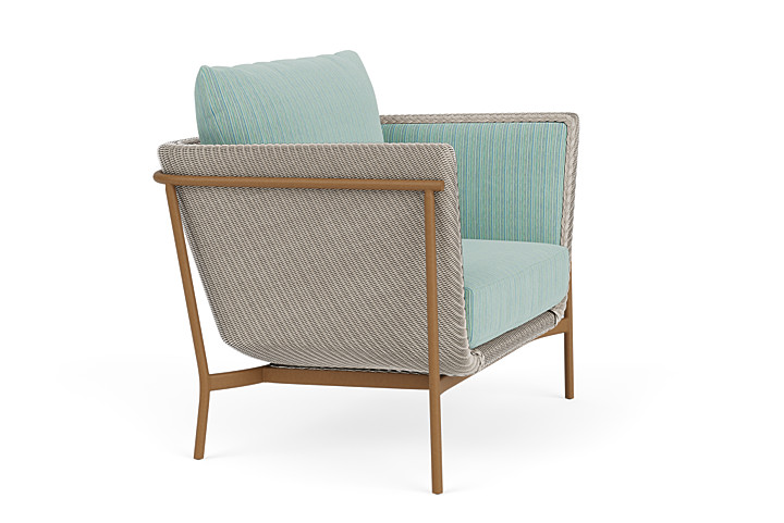 Lloyd Flanders™ Solstice Lounge Chair - Linen, Hickory