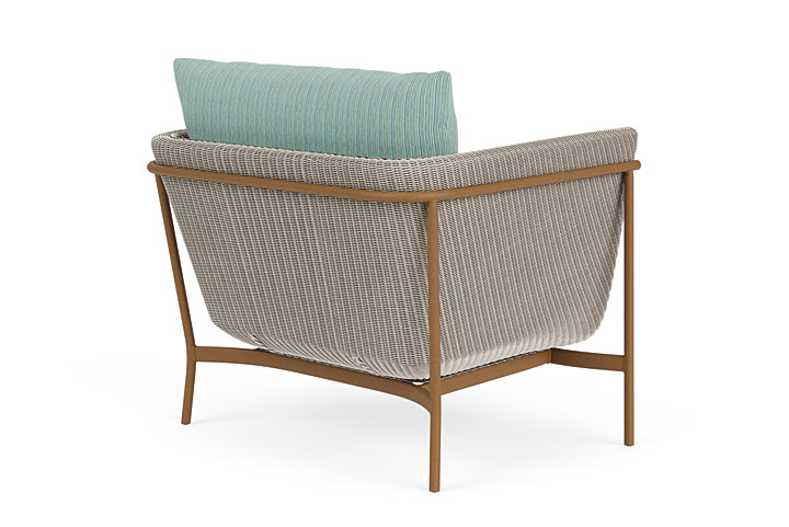 Lloyd Flanders™ Solstice Lounge Chair - Linen, Hickory