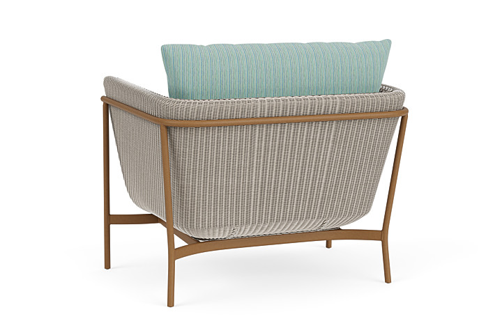 Lloyd Flanders™ Solstice Lounge Chair - Linen, Hickory