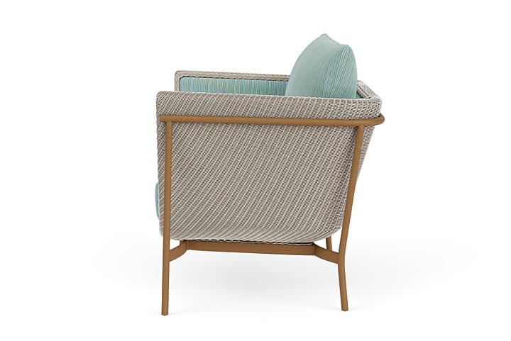 Lloyd Flanders™ Solstice Lounge Chair - Linen, Hickory