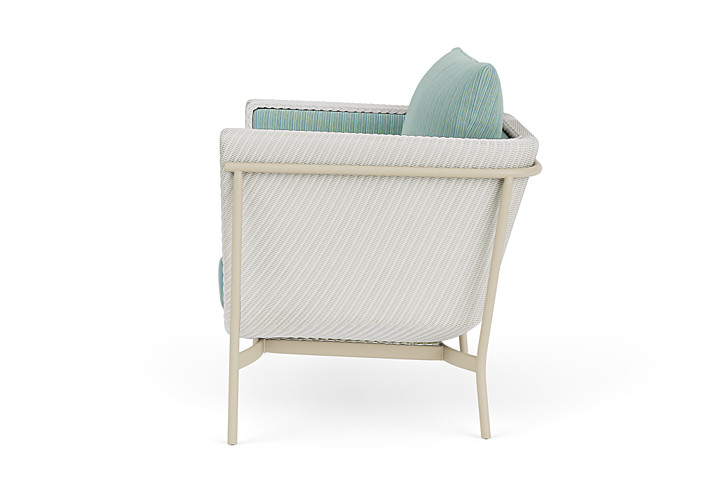 Lloyd Flanders™ Solstice Lounge Chair - Matte White, Linen