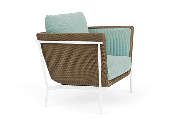 Lloyd Flanders™ Solstice Lounge Chair - Fawn, Matte White