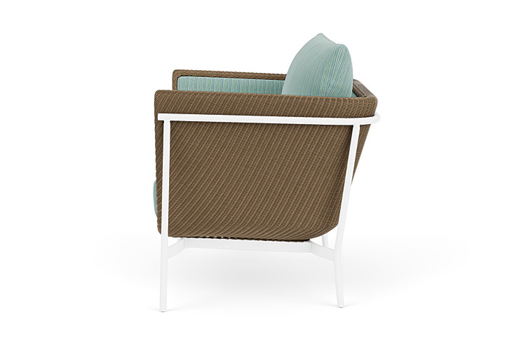 Lloyd Flanders™ Solstice Lounge Chair - Fawn, Matte White