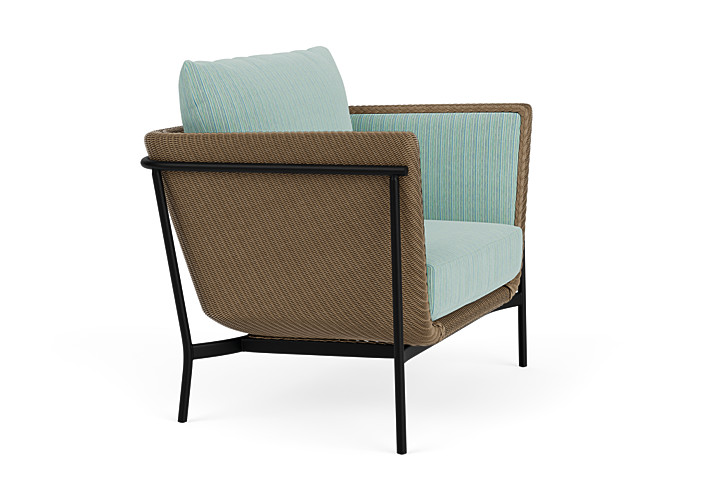 Lloyd Flanders™ Solstice Lounge Chair - Fawn, Ebony