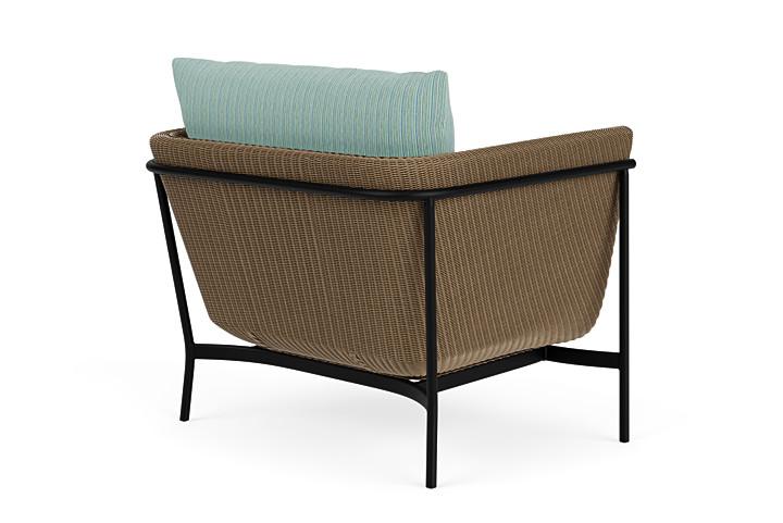 Lloyd Flanders™ Solstice Lounge Chair - Fawn, Ebony