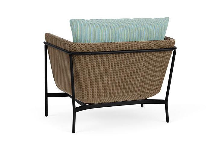 Lloyd Flanders™ Solstice Lounge Chair - Fawn, Ebony