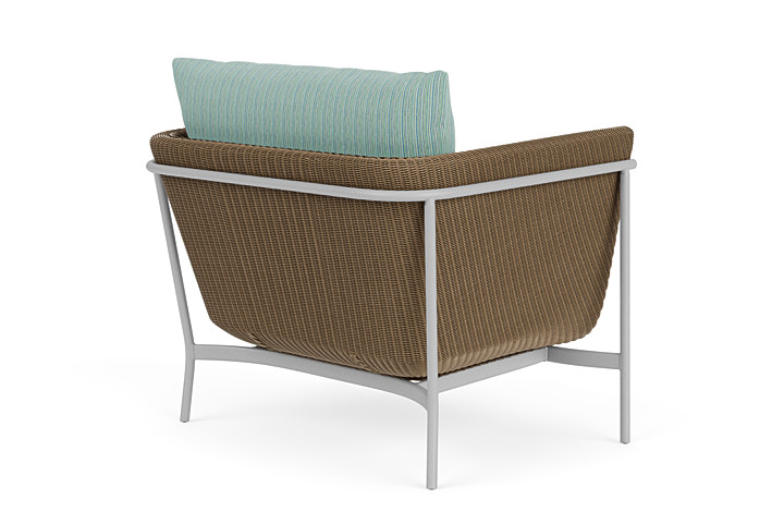 Lloyd Flanders™ Solstice Lounge Chair - Fawn, Metallic Silver