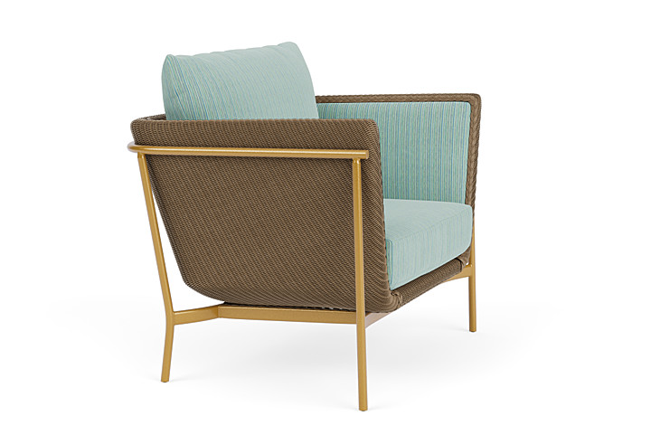 Lloyd Flanders™ Solstice Lounge Chair - Fawn, Metallic Gold