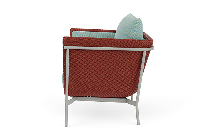 Lloyd Flanders™ Solstice Lounge Chair - Terracotta, Platinum