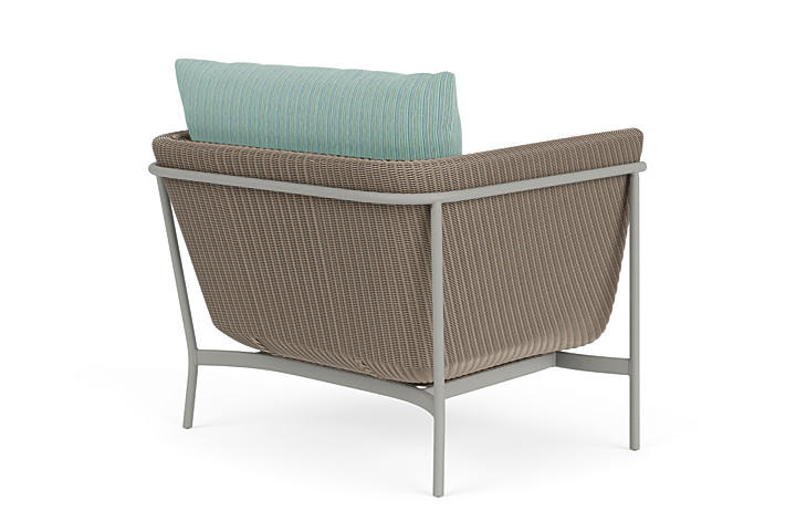 Lloyd Flanders™ Solstice Lounge Chair - French Beige, Platinum