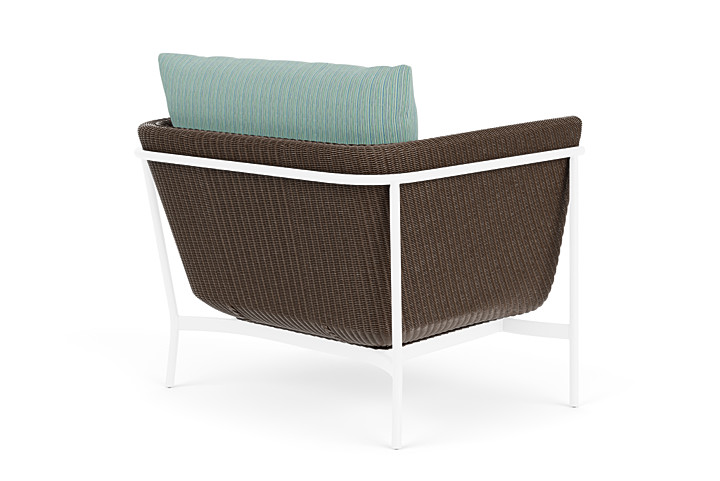 Lloyd Flanders™ Solstice Lounge Chair - Bark, White