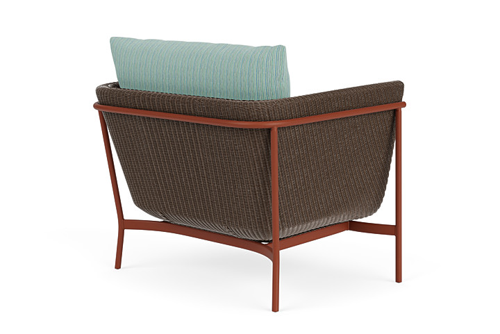 Lloyd Flanders™ Solstice Lounge Chair - Bark, Terracotta