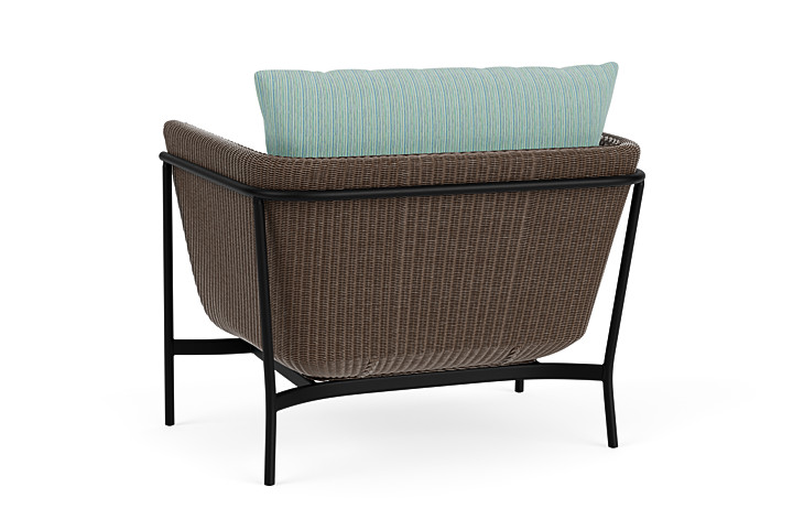 Lloyd Flanders™ Solstice Lounge Chair - Bark, Ebony