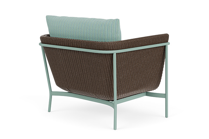 Lloyd Flanders™ Solstice Lounge Chair - Bark, Sea Glass