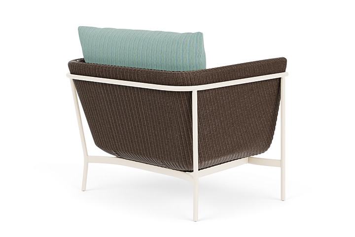 Lloyd Flanders™ Solstice Lounge Chair - Bark, Ivory