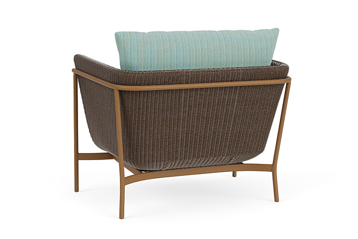 Lloyd Flanders™ Solstice Lounge Chair - Bark, Hickory