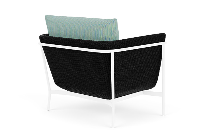 Lloyd Flanders™ Solstice Lounge Chair - Ebony, White