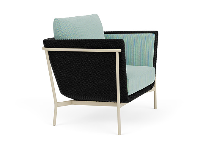 Lloyd Flanders™ Solstice Lounge Chair - Ebony, Linen