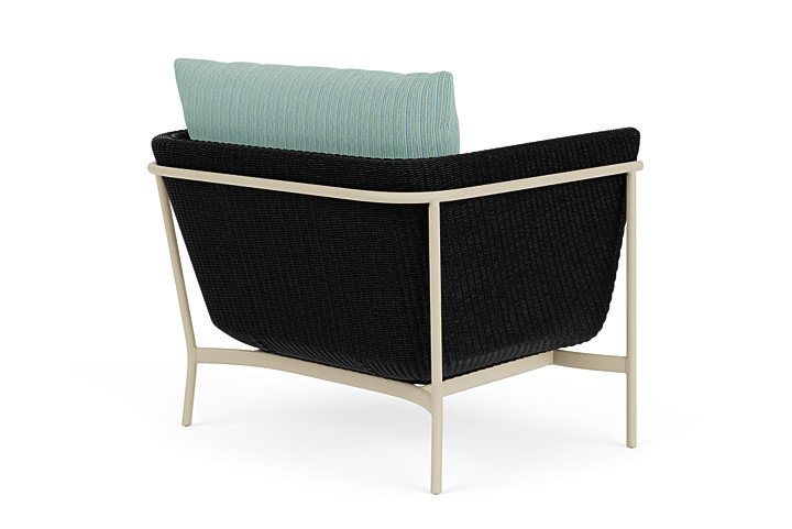 Lloyd Flanders™ Solstice Lounge Chair - Ebony, Linen