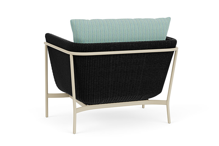 Lloyd Flanders™ Solstice Lounge Chair - Ebony, Linen