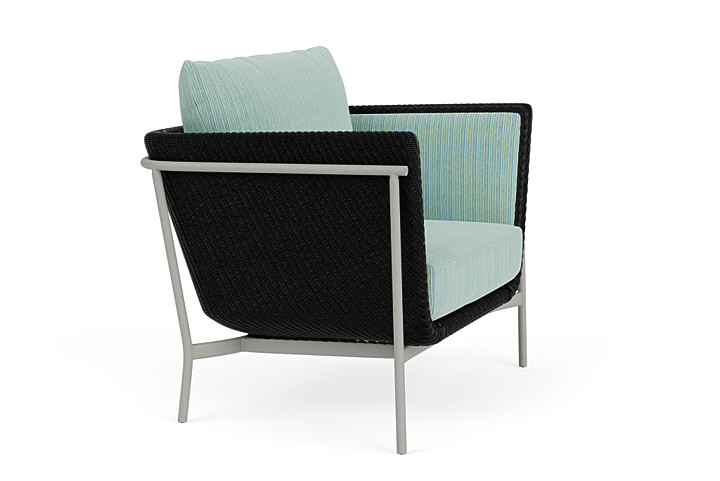 Lloyd Flanders™ Solstice Lounge Chair - Ebony, Platinum