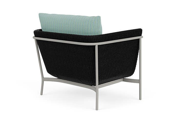 Lloyd Flanders™ Solstice Lounge Chair - Ebony, Platinum