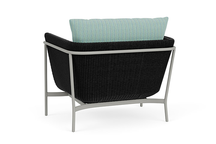 Lloyd Flanders™ Solstice Lounge Chair - Ebony, Platinum