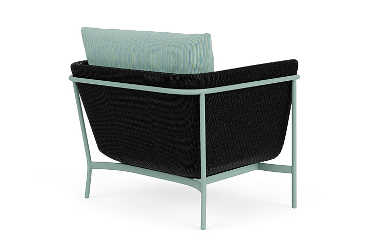 Lloyd Flanders™ Solstice Lounge Chair - Ebony, Sea Glass