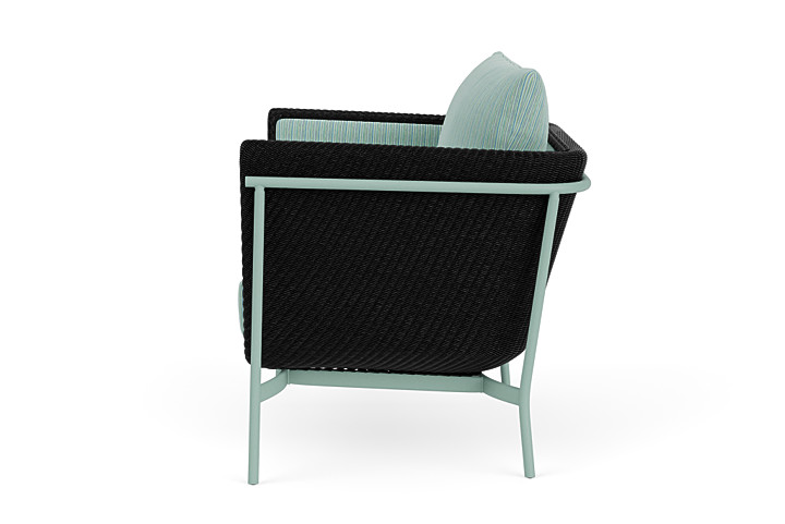 Lloyd Flanders™ Solstice Lounge Chair - Ebony, Sea Glass