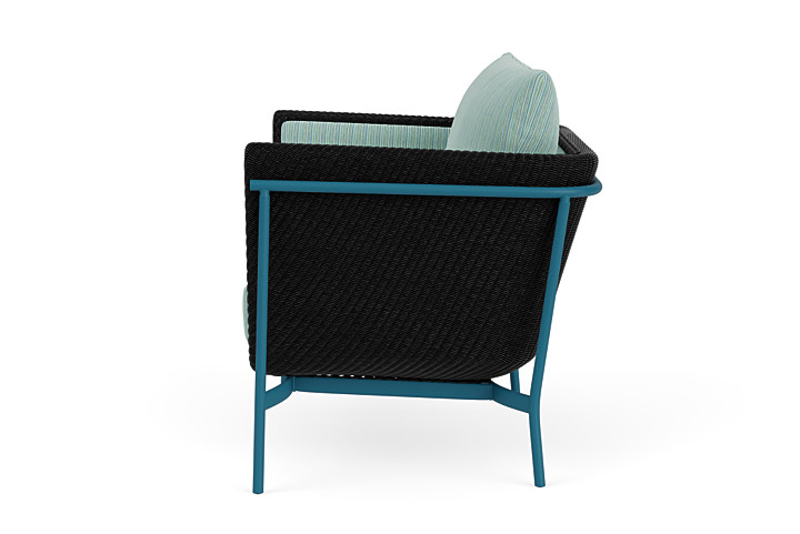 Lloyd Flanders™ Solstice Lounge Chair - Ebony, Peacock