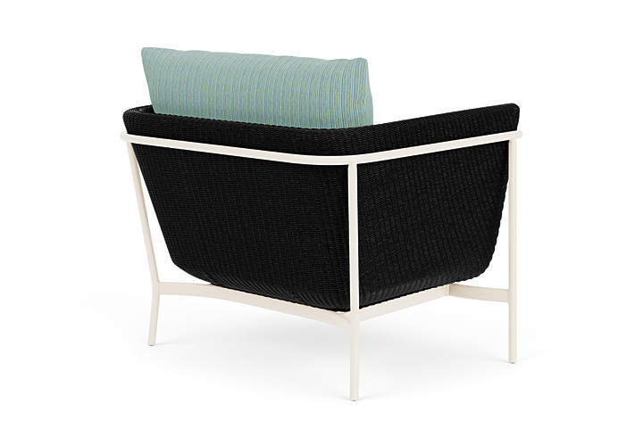 Lloyd Flanders™ Solstice Lounge Chair - Ebony, Ivory