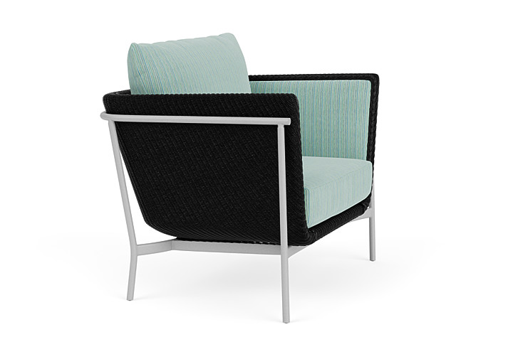 Lloyd Flanders™ Solstice Lounge Chair - Ebony, Metallic Silver