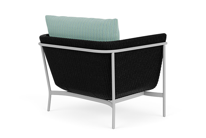 Lloyd Flanders™ Solstice Lounge Chair - Ebony, Metallic Silver