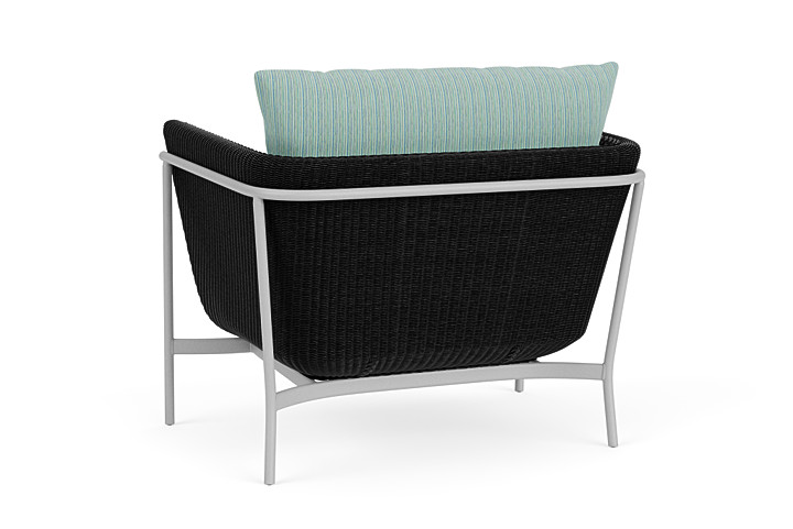 Lloyd Flanders™ Solstice Lounge Chair - Ebony, Metallic Silver