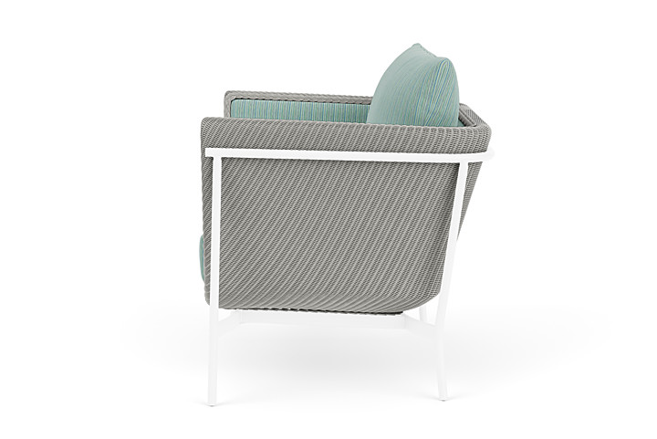 Lloyd Flanders™ Solstice Lounge Chair - Platinum, White