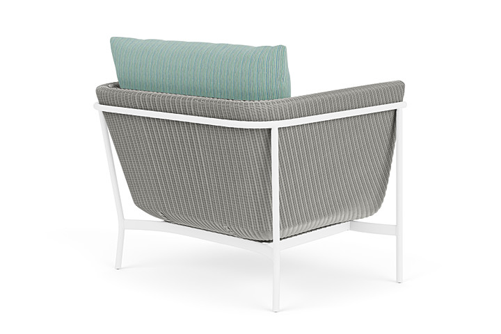 Lloyd Flanders™ Solstice Lounge Chair - Platinum, Matte White