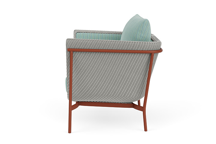 Lloyd Flanders™ Solstice Lounge Chair - Platinum, Terracotta