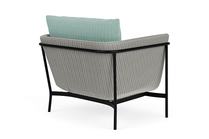 Lloyd Flanders™ Solstice Lounge Chair - Platinum, Ebony