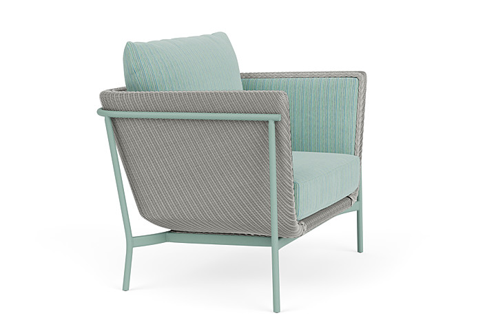 Lloyd Flanders™ Solstice Lounge Chair - Platinum, Sea Glass