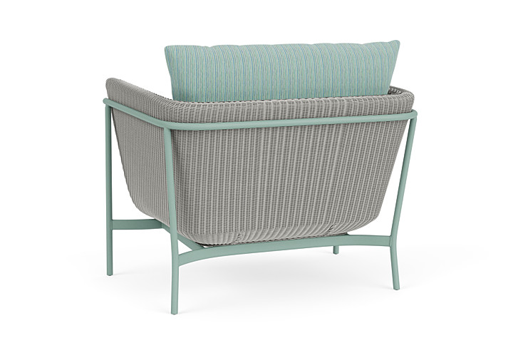 Lloyd Flanders™ Solstice Lounge Chair - Platinum, Sea Glass