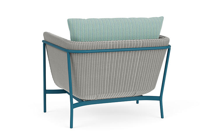 Lloyd Flanders™ Solstice Lounge Chair - Platinum, Peacock