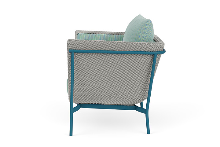 Lloyd Flanders™ Solstice Lounge Chair - Platinum, Peacock