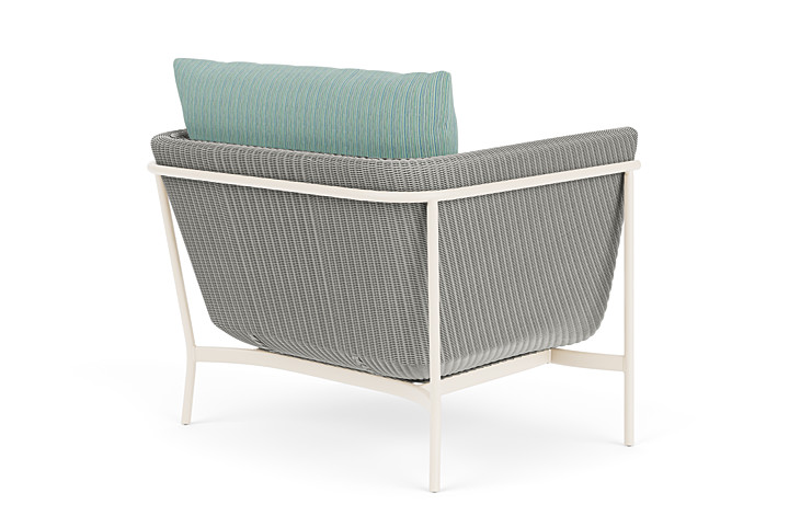 Lloyd Flanders™ Solstice Lounge Chair - Platinum, Ivory