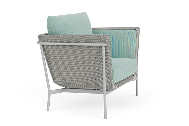 Lloyd Flanders™ Solstice Lounge Chair - Platinum, Metallic Silver